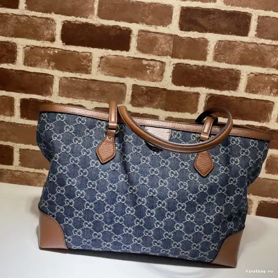 First bag ru Gucci BAG MEDIUM TOTE OPHIDIA 0607